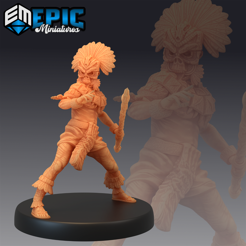 Jungle Tribe 3D-printed model