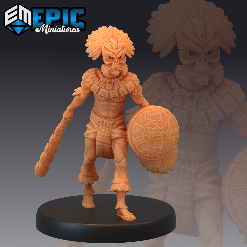 Jungle Tribe 3D-printed model