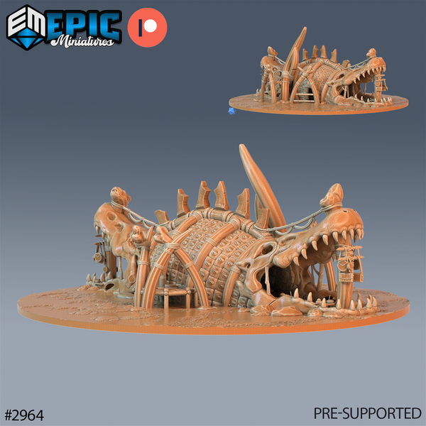 Jurassic Shop 3D-printed model
