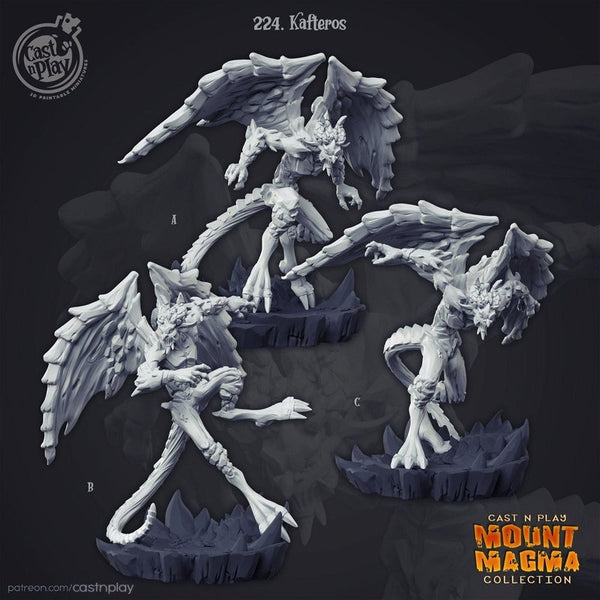 Kafteros 3D-printed model