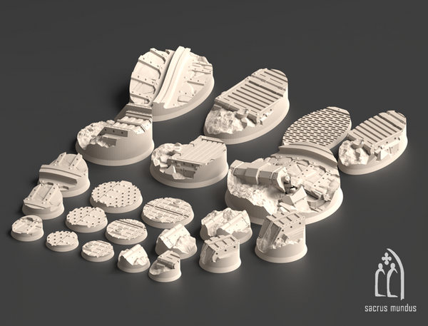 Kalthan Logistic Hub - Kalthan Base Packs 3D-printed model