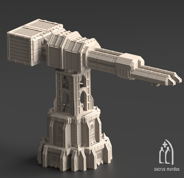 Kalthan Logistic Hub - Kalthan Crane 3D-printed model