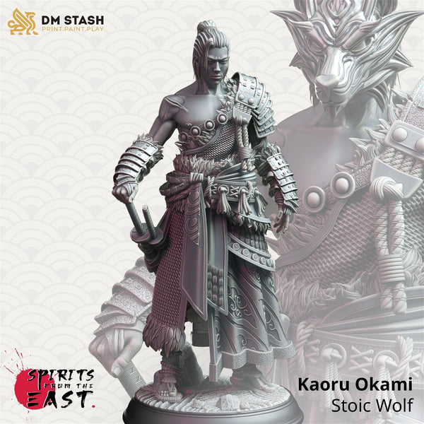 Kaoru Okami - Stoic Wolf - The Printable Dragon