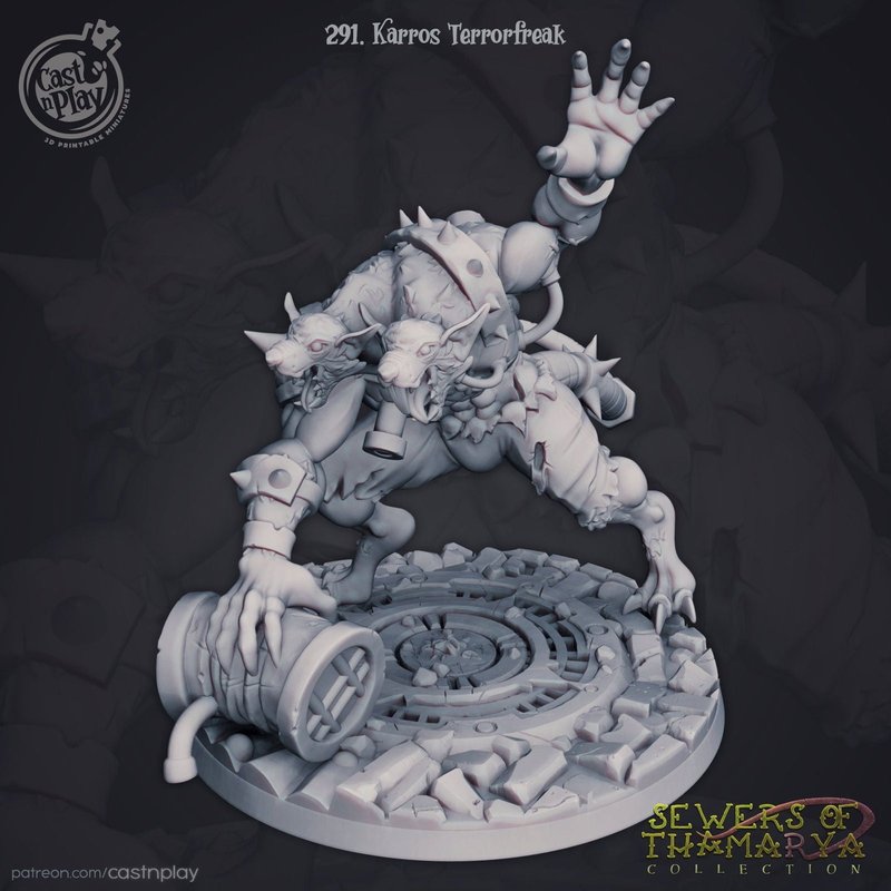 Karros Terrorfreak 3D-printed model