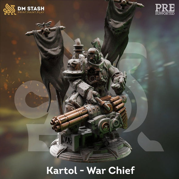 Kartol - War Chief 3D-printed model
