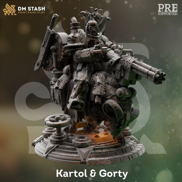 Kartol & Gorty 3D-printed model