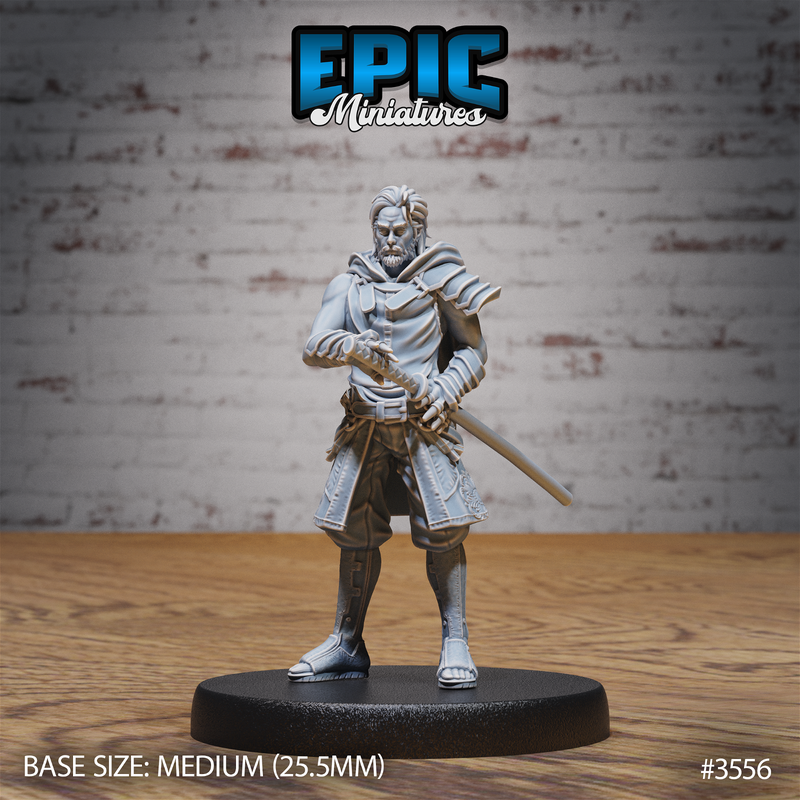 Katana Master 3D-printed model