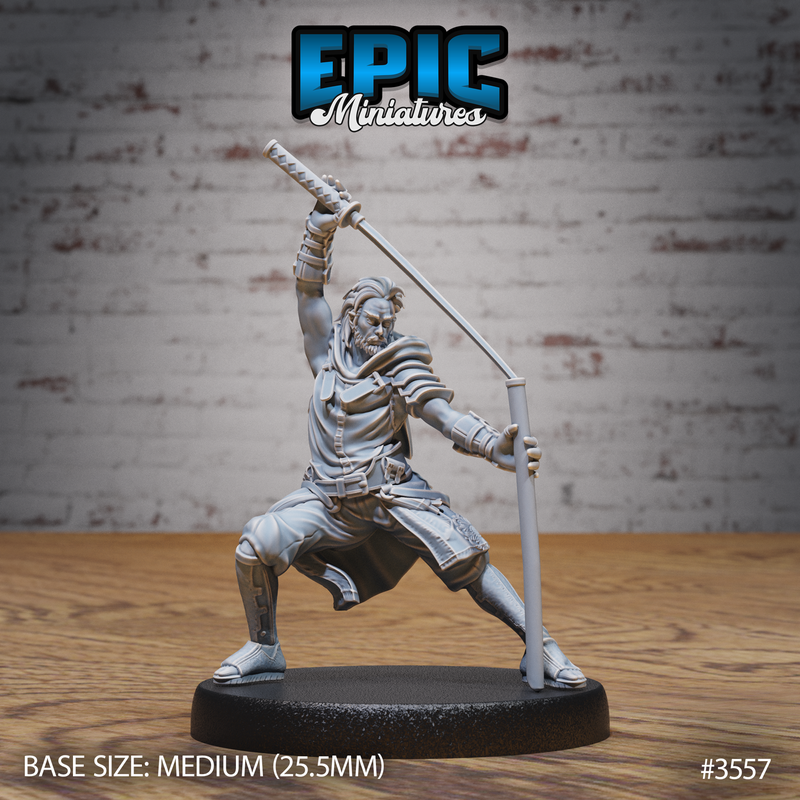 Katana Master 3D-printed model