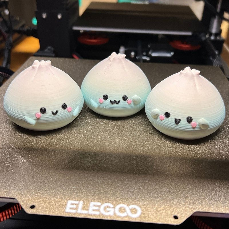 Kawaii Dimsum 3D-printed model