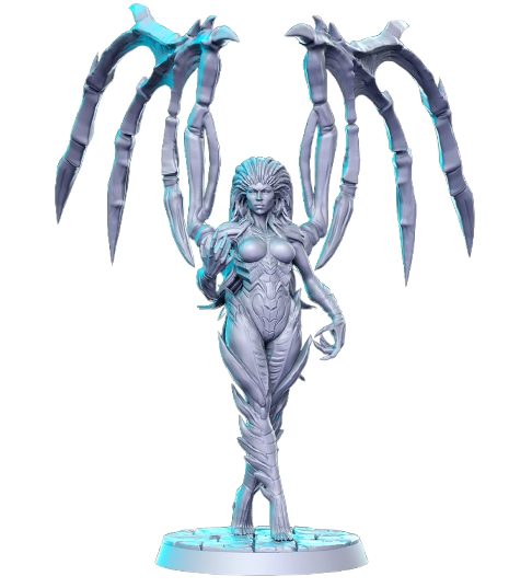 Kerrigan 3D-printed model