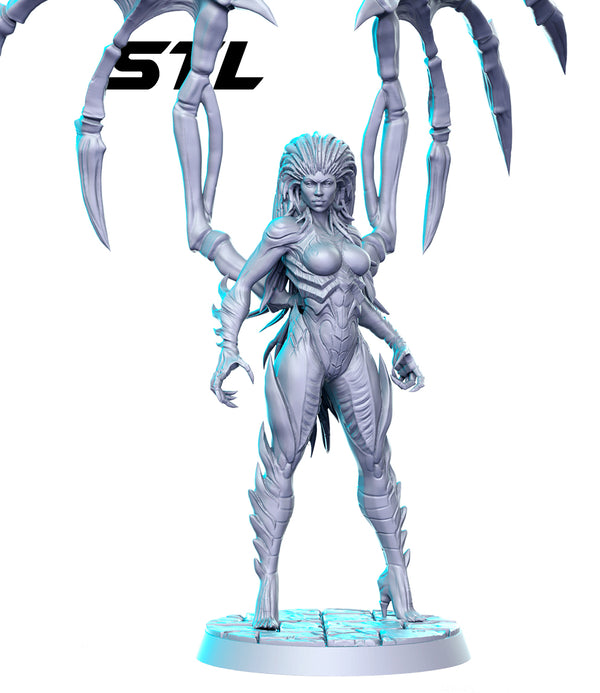 Kerrigan 3D-printed model