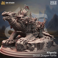 Kilgoola - Orcish Dragon Turtle 3D-printed model