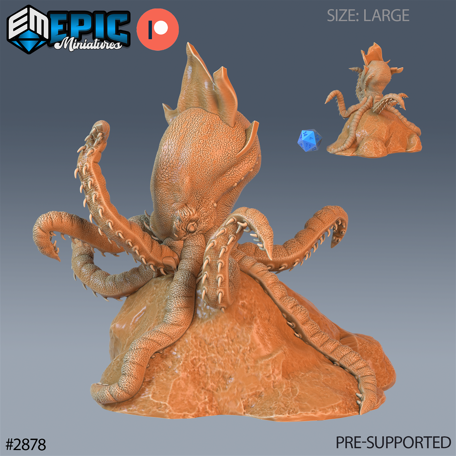 Killer Octopus - The Printable Dragon