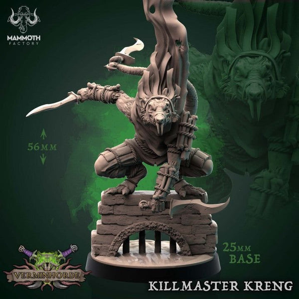 Killmaster Kreng 3D-printed model
