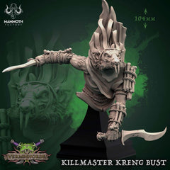 Killmaster Kreng Bust - The Printable Dragon