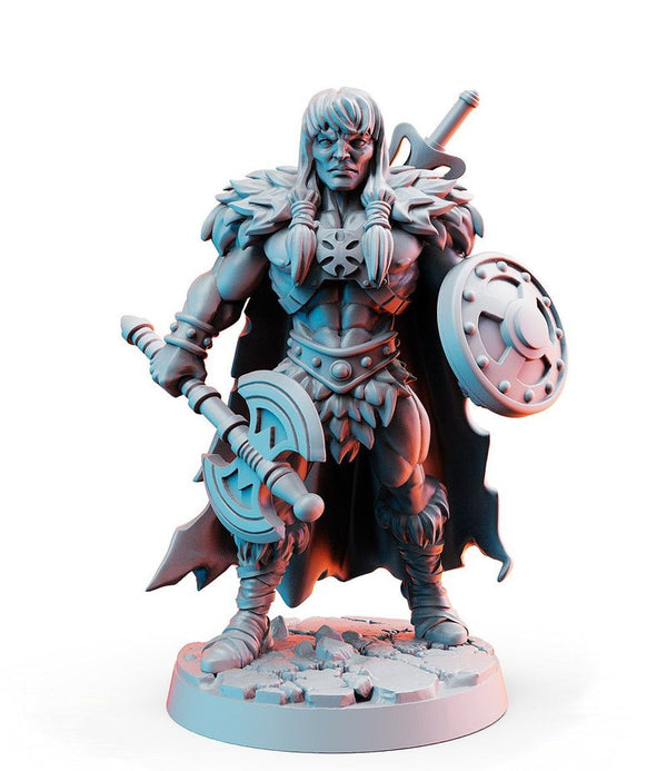 King Kull-Axe 3D-printed model
