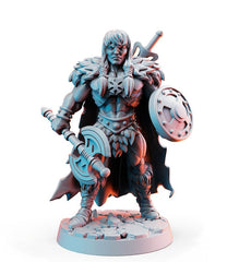 King Kull-Axe 3D-printed model