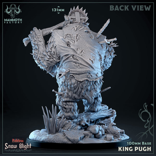 King Pugh 3D-printed model