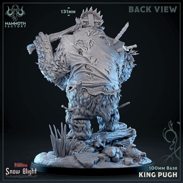 King Pugh 3D-printed model