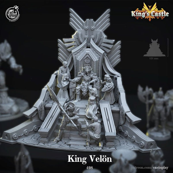 King Velon 3D-printed model