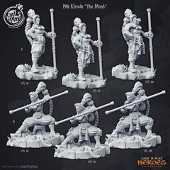 Kiroda The Monk 3D-printed model