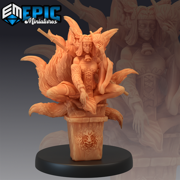 Kitsune 3D-printed model