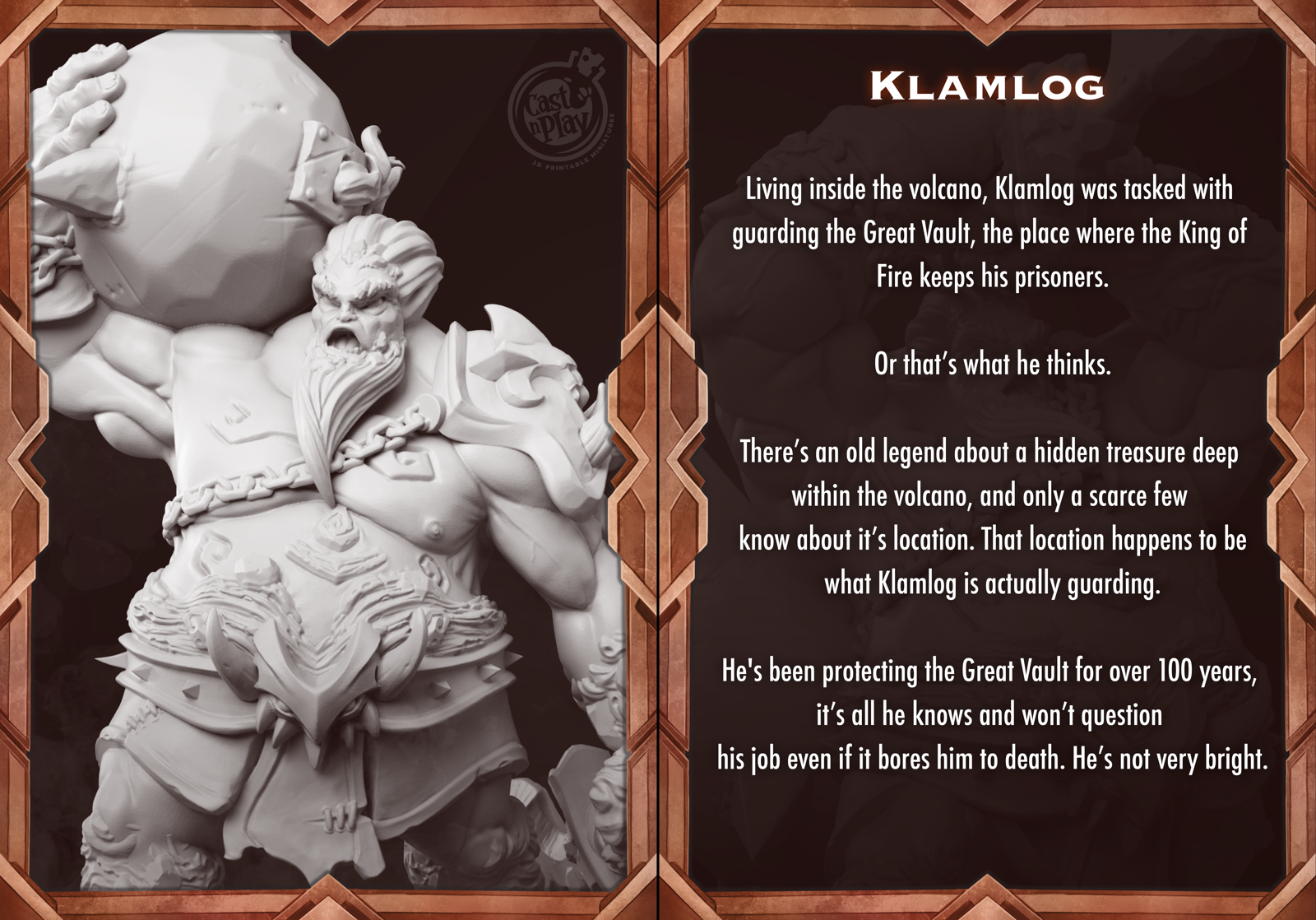 Klamlog - The Printable Dragon