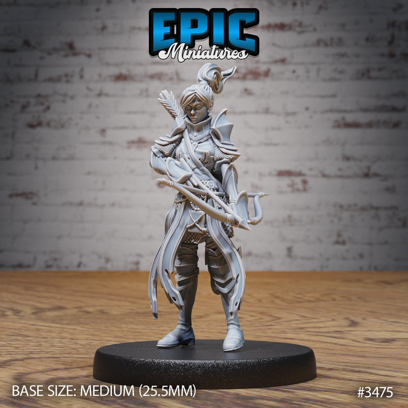 Knight Lady Joan 3D-printed model
