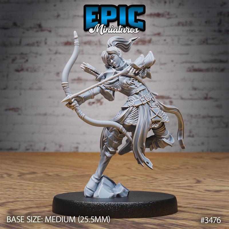 Knight Lady Joan 3D-printed model