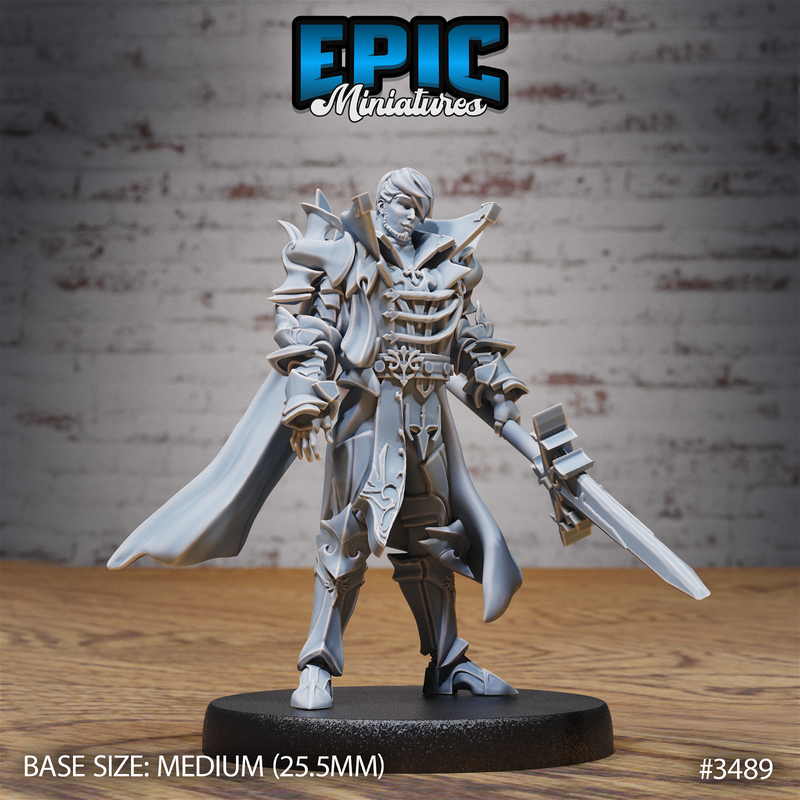 Knight Sir Lancelot 3D-printed model