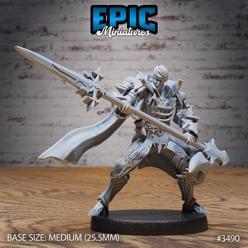 Knight Sir Lancelot 3D-printed model
