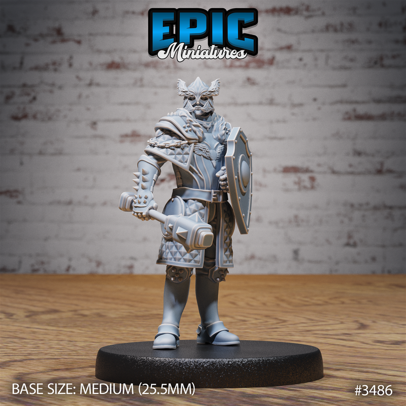 Knight Sir Rollant 3D-printed model