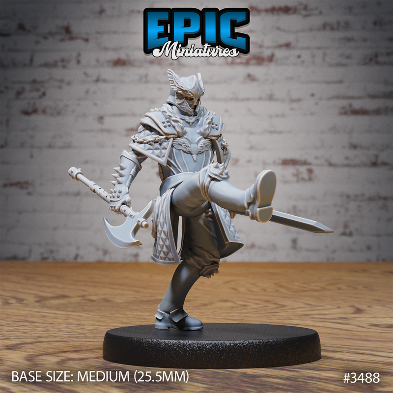 Knight Sir Rollant 3D-printed model