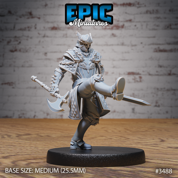 Knight Sir Rollant 3D-printed model