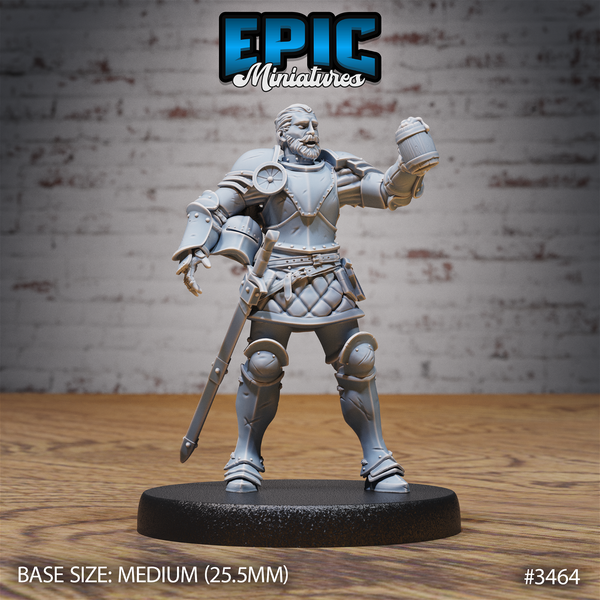 Knight Sir Tristan - The Printable Dragon
