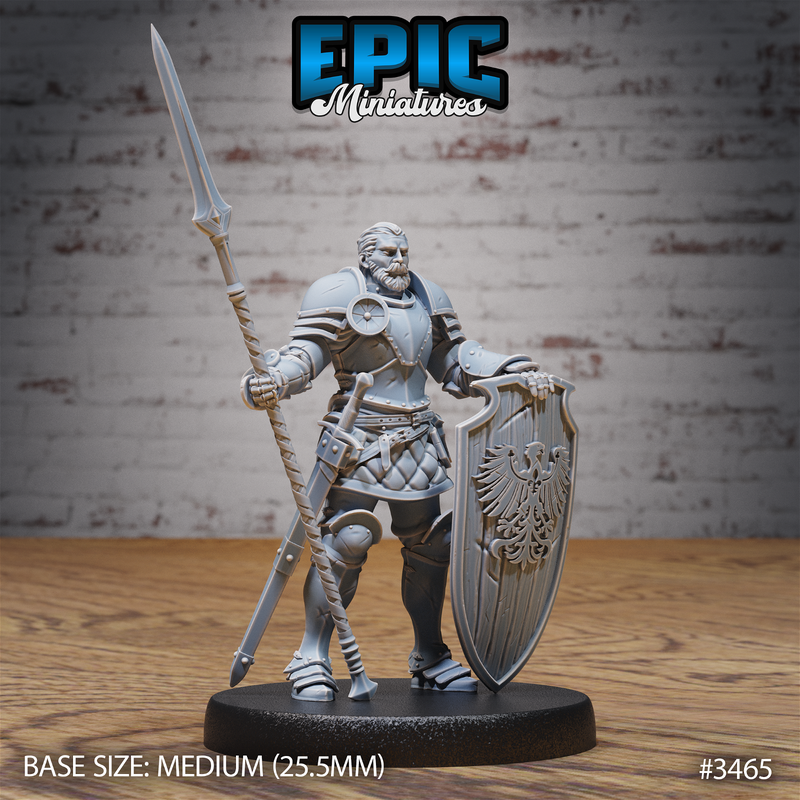 Knight Sir Tristan 3D-printed model