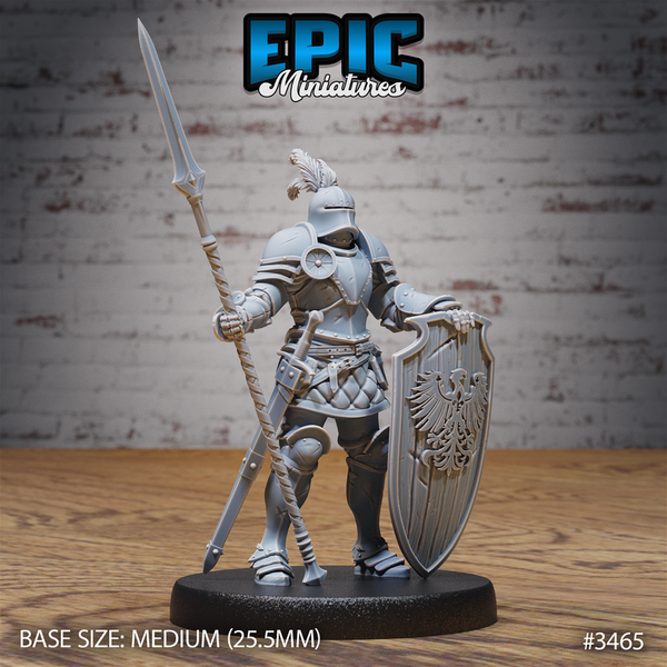 Knight Sir Tristan 3D-printed model