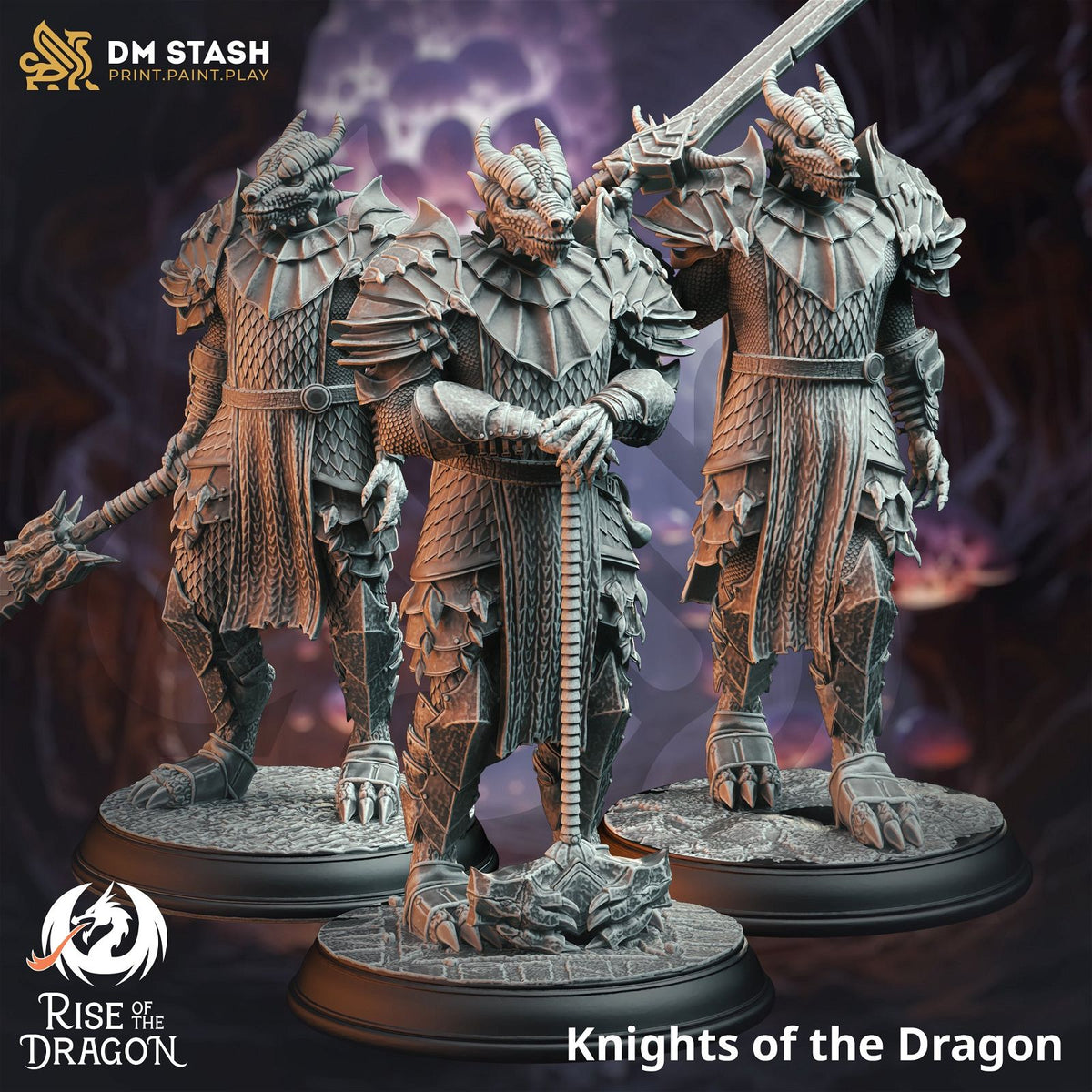 Knights Of The Dragon - The Printable Dragon