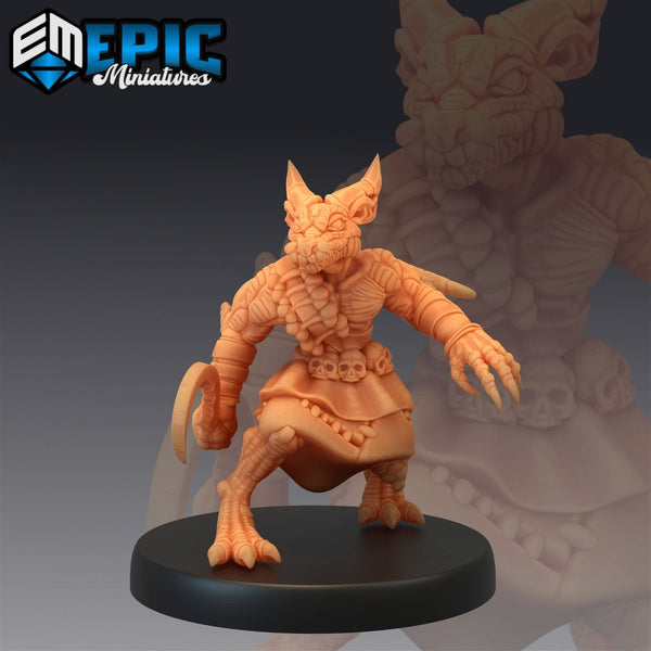 Kobold Warrior Sickle - The Printable Dragon