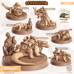 Komon The Komodo Dragon 3D-printed model