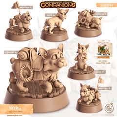 Korg The Corgi 3D-printed model