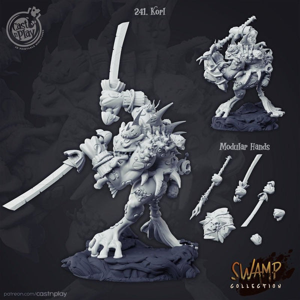 Korl 3D-printed model