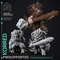 Korred 3D-printed model