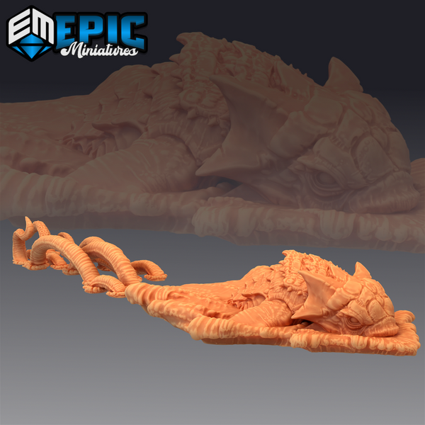 Kraken 3D-printed model