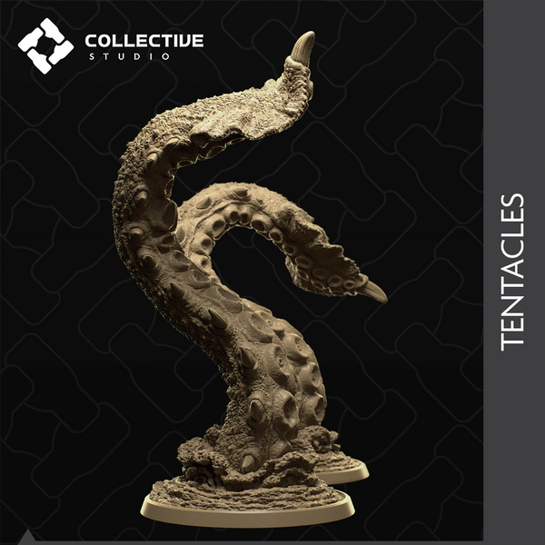 Kraken 3D-printed model