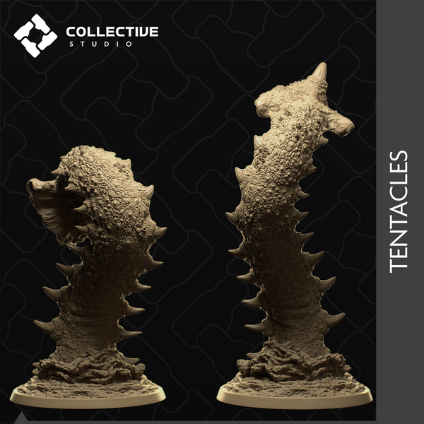 Kraken 3D-printed model