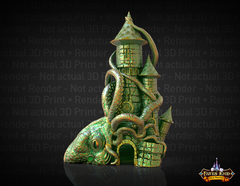 Kraken Dice Tower - The Printable Dragon