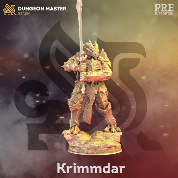 Krimmdar 3D-printed model