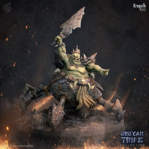 Krogulk 3D-printed model
