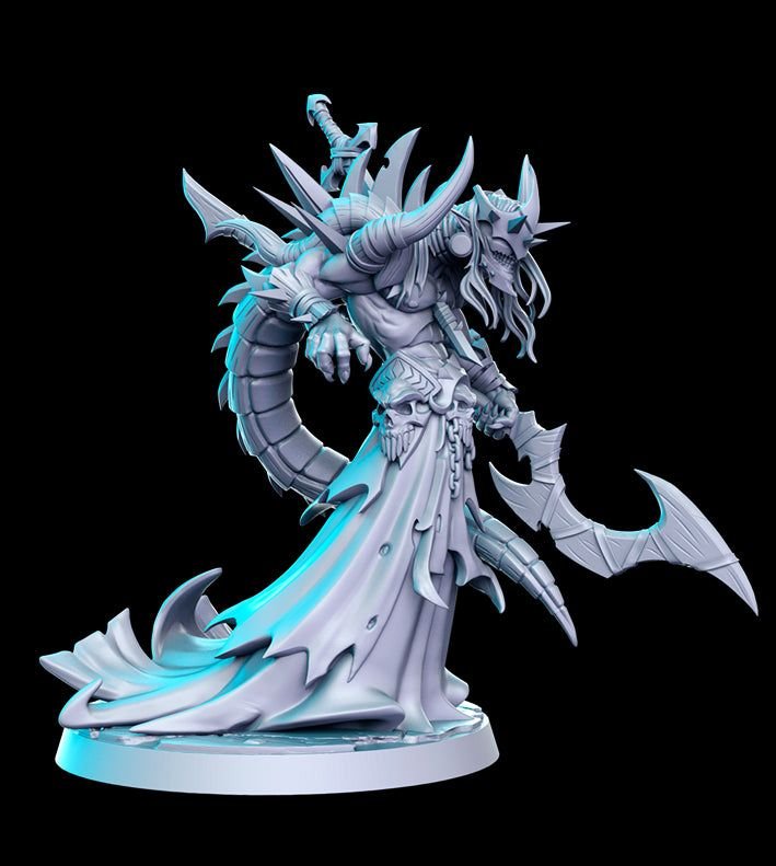 Kujla Necromancer 3D-printed model
